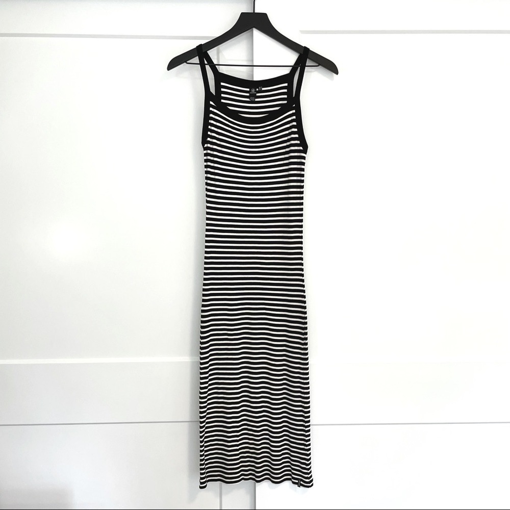 Black & White Striped Dress